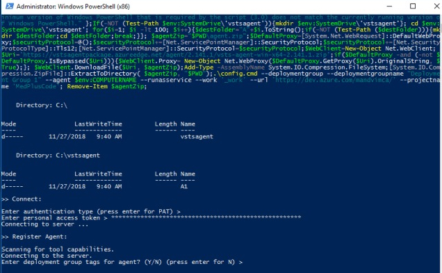 Administrator window powershell